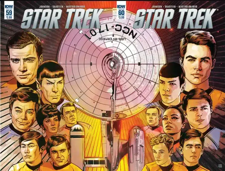 El cómic de Star Trek consigue solucionar el problema de las líneas de tiempo


