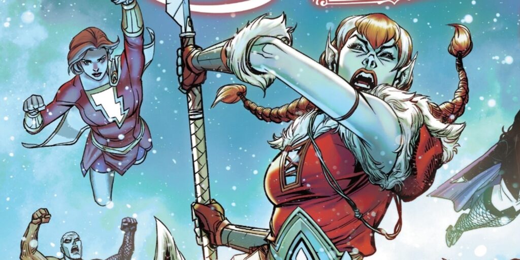 Batman Santa Claus Silent Knight Returns 4 cover header