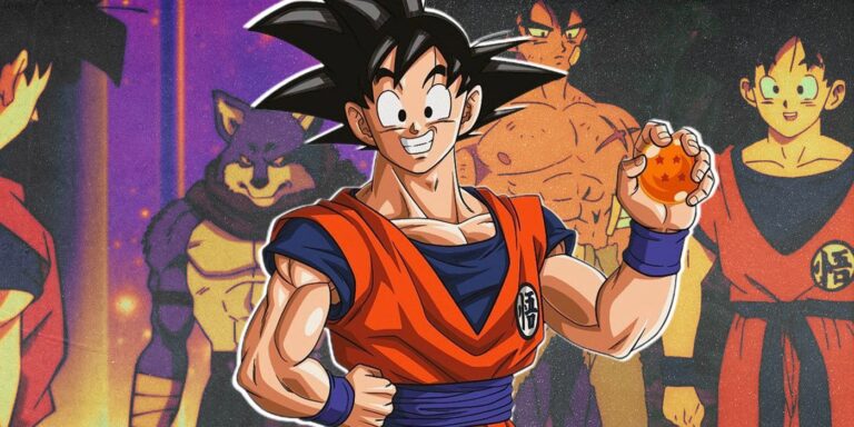 10 veces en Dragon Ball Goku se construyó de manera diferente