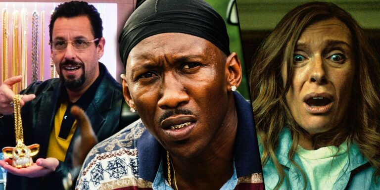 Adam Sandler en Uncut Gems, Mahershala Ali en Moonlight y Toni Collette en Hereditary