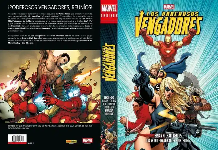 Review by Omnibus Marvel. The powerful Avengers of Brian Michael Bendis