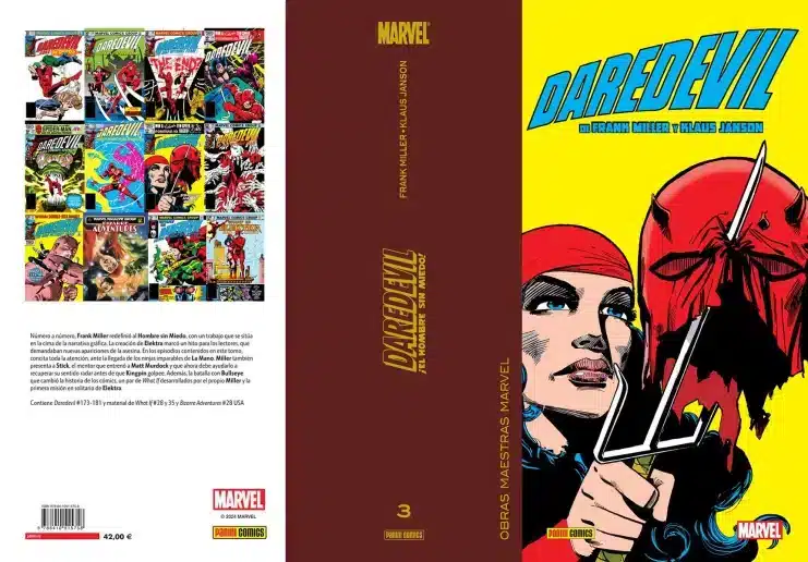 Revisión de obras maestras de Marvel. Daredevil de Frank Miller y Klaus Janson 3 de 4

