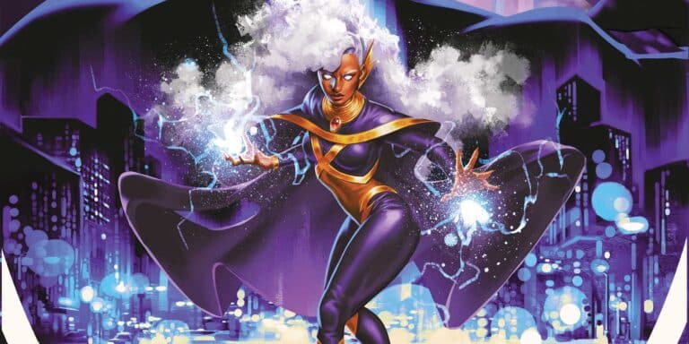 Storm canaliza sus poderes en la portada de Storm # 6.