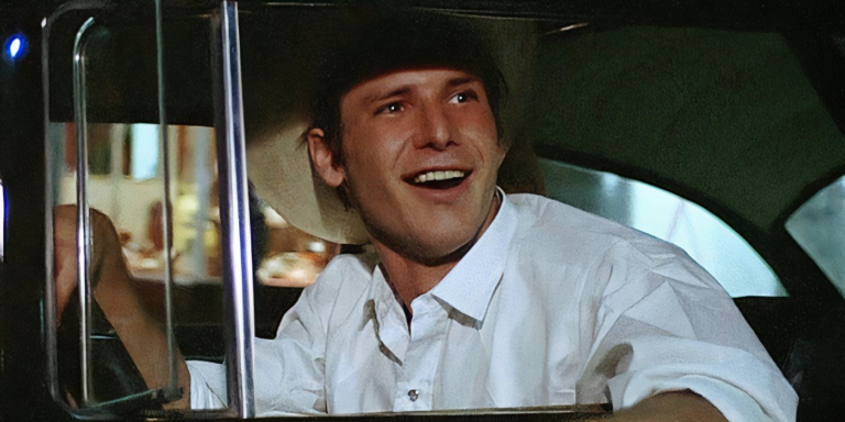 Bob is ready for a wild ride in American graffiti.