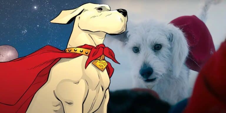 Krypto Live Action and Comic Strip