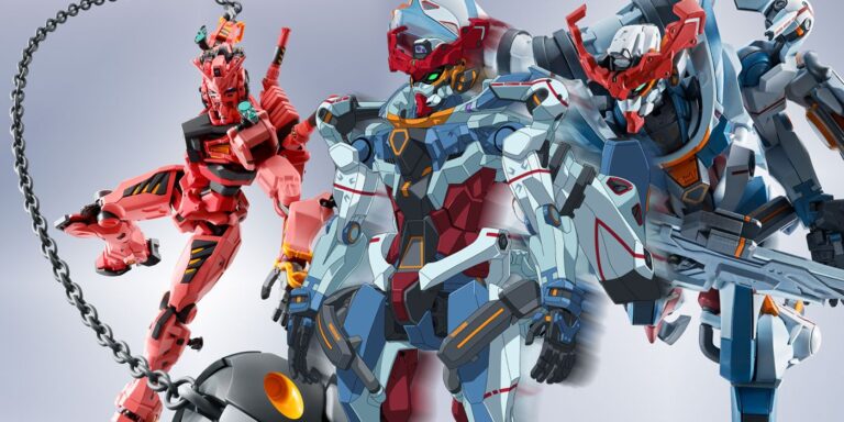 Kits de modelo Gundam Gquuuuuux White and Red Gundam Bandai
