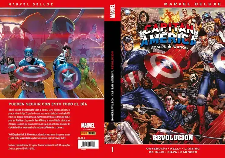 Marvel Deluxe Review. Rogers / Wilson: Captain America 1