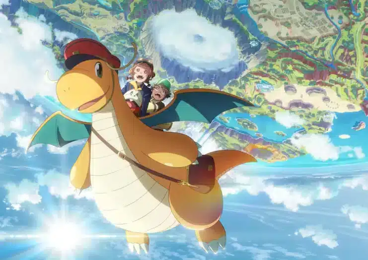 Pokémon y el estudio de tu nombre harán un nuevo anime con un dragonite postero

