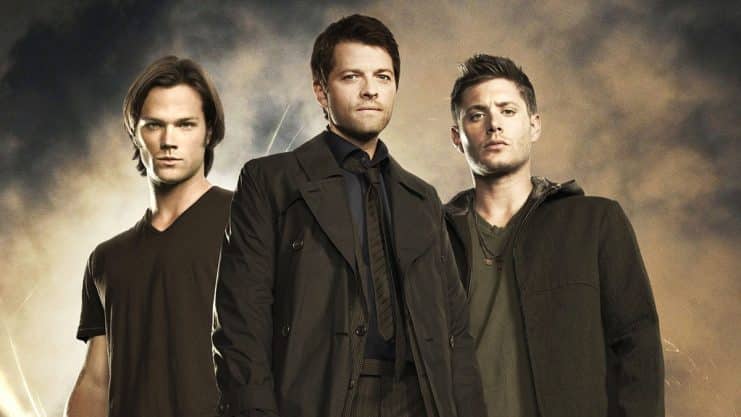 The boys say goodbye to Misha Collins and Jared Padalecki in the last season