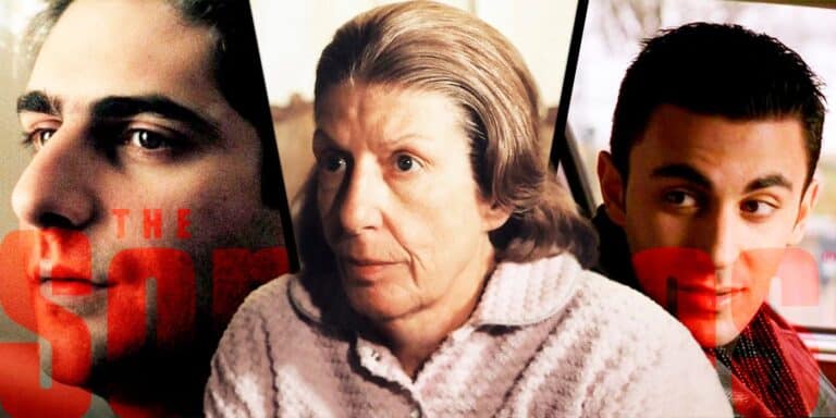 Livia Soprano, Jackie Jr. and Christopher des Sopranos