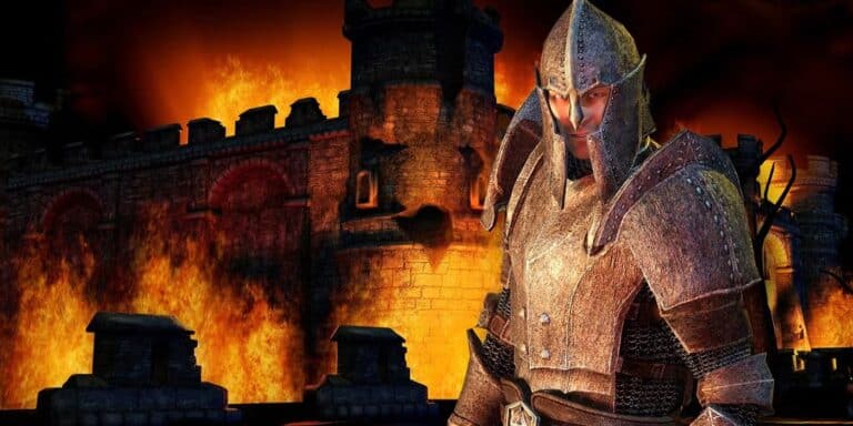 The Elder Scrolls: Oblivion Hero of Kvatch presentado.