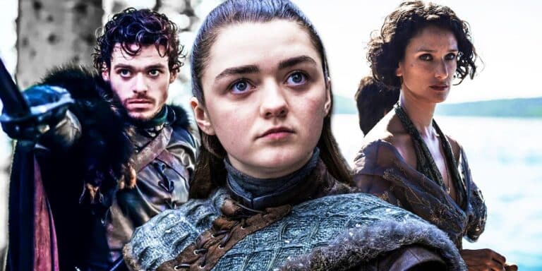 Arya, Robb y Ellaria