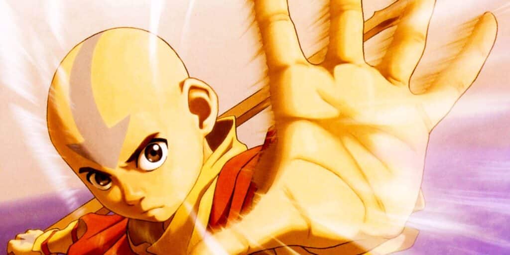 Avatar Aang Airbends in Atla.