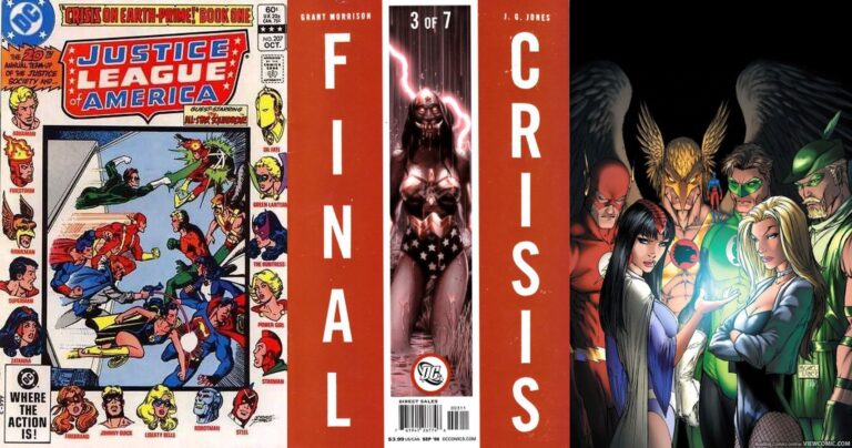 DC Comics tiene la parte correcta de los títulos de crisis.