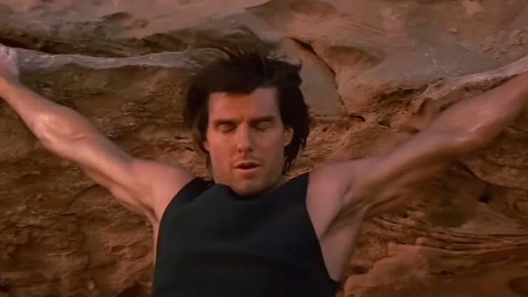 Escalada gratuita, Misión: Imposible 2, Acrobacia cinematográfica, Tom Cruise