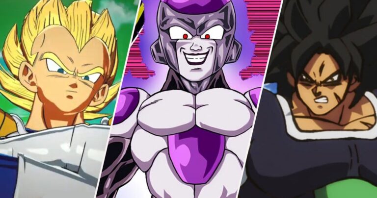 Super Saiyan Vegeta, Black Frieza y Broly Dragon Ball Z y Dragon Ball Super