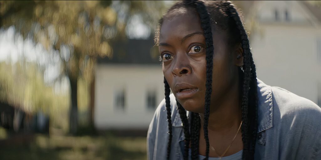 Ramona gets angry in the woman in the courtyard