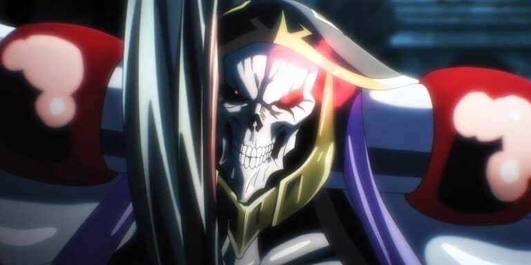 Vestido Ooal Momonga / Ainz de The Overlord: The Sacred Kingdom Anime Movie