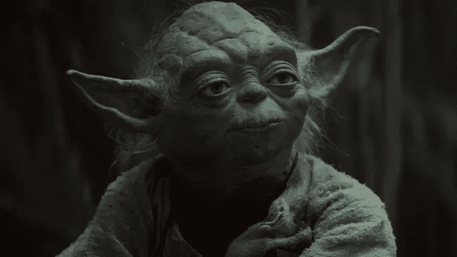 George Lucas Star Wars, Gogu Voz, la película de Gogu mandalorian, Yoda habla al revés