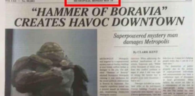 Raavia, Superman