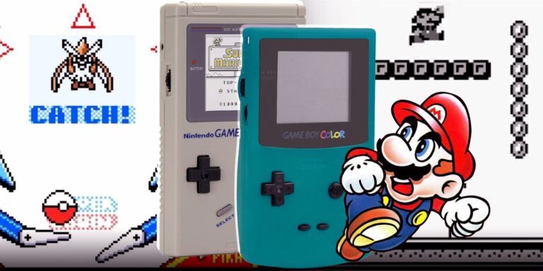 10 juegos de combate-boy-y-jeu-boy-color-that-ne-to-Good-como-you-in-you-noming con la aleta Pokemon y la Super Mario Earth en el fondo y el juego en primer plano