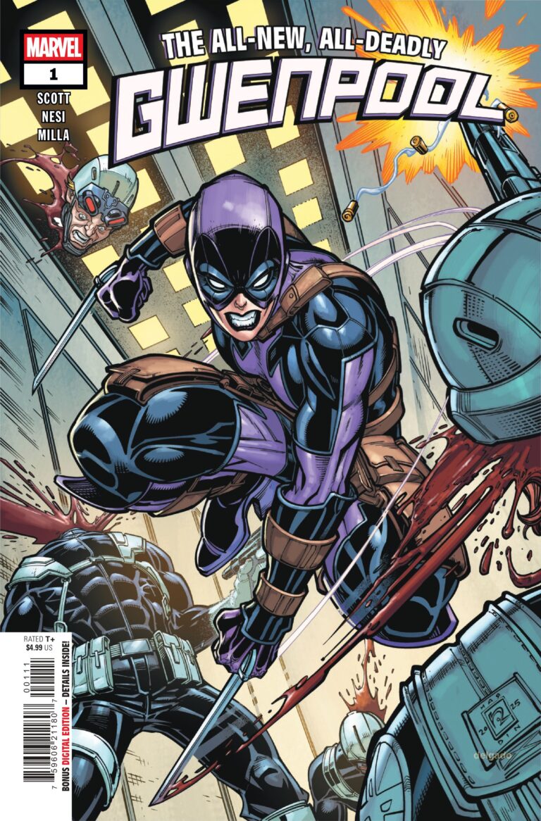 The coverage of Gwenpool # 1