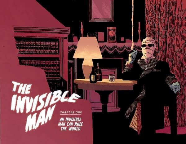 James Tynion IV Osa con el hombre invisible en un nuevo cómic universal