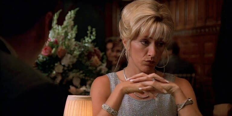 La soprano de Sopranos Carmela sentó una mesa con Tony Soprano