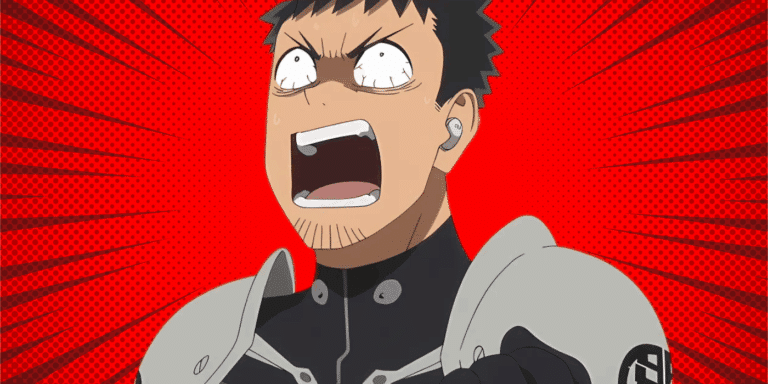 This is a special image of Kafka Hibino in a shock of the lively television series Kaiju n ° 8, based on the Shonen Jump manga of the same name.