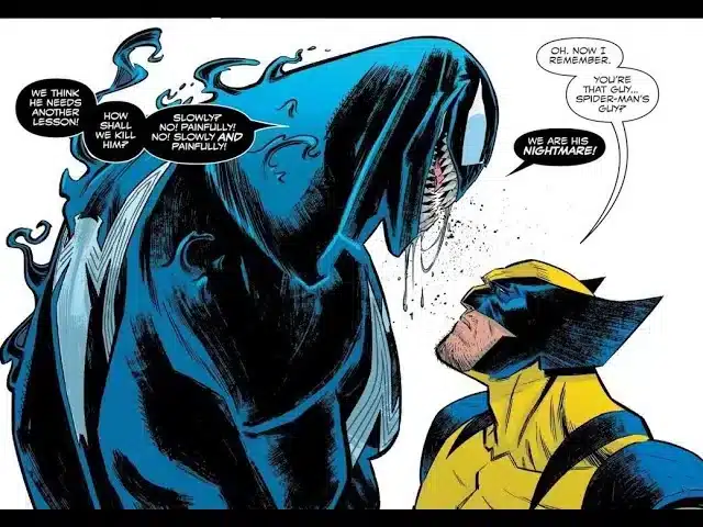 The 5 terrible encounters between the Symbion of Veneno and Wolverine The 5 terrible encounters between the Symbion of Veneno and Wolverine