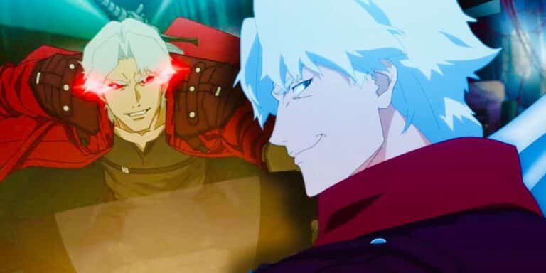 Dante de Netflix's Devil May Cry Anime makes a motorcycle