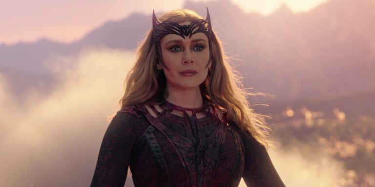 Elizabeth Olsen is the scarlet witch of Doctor Strange in the multiverse of madness.