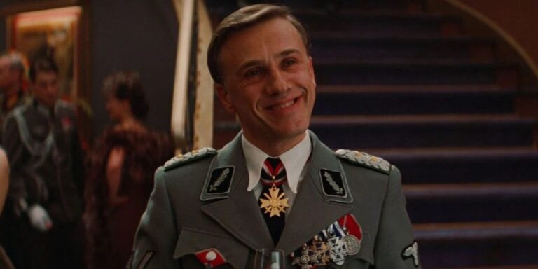Christoph Waltz as Hans Landa of Inglourious Basterds