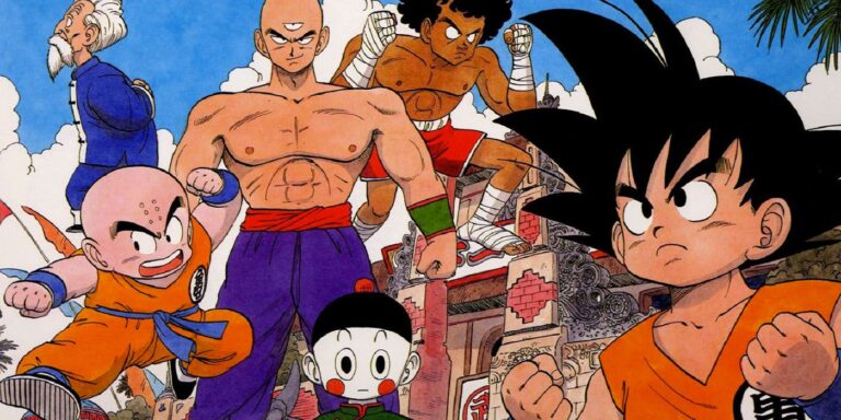 All the time of the anime of Dragon Ball Saut (in chronological order)