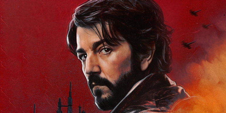 Cassian Andor (Diego Luna) aparece en un póster de la serie Star Wars Disney + Andor