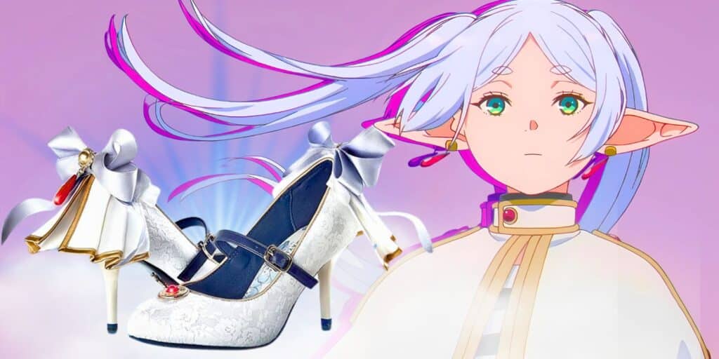 Freiren de Frieren: Beyond de Anime de Beyond Journey con zapatos de tacón Mayla High