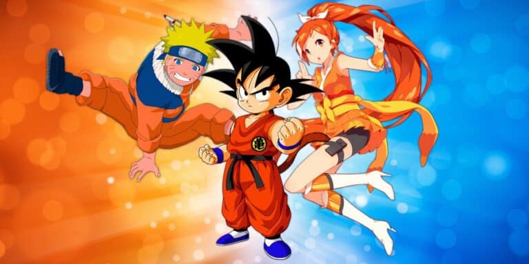 El hijo de Dragon Ball Goku, el anime Naruto y la mascota Crunchyroll Hime