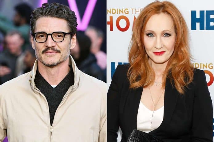 Pedro Pascal JK Rowling