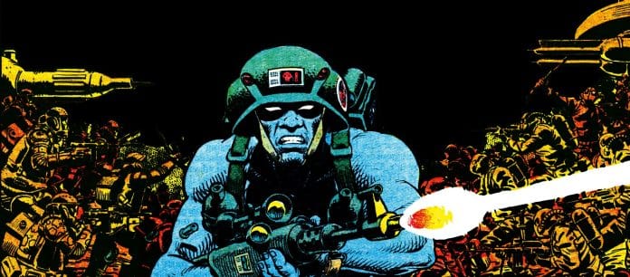 Primera mirada oficial a Rogue Trooper, la adaptación animada de Duncan Jones mezclando ciencia ficción, sátira y venganza militar