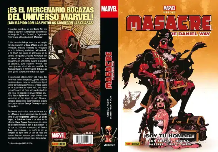 Review of Marvel Heroes. Daniel Way 2 Massacre – I’m your man