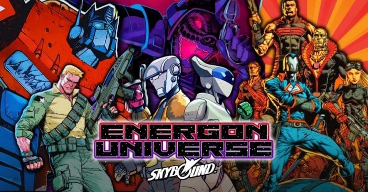 Robert Kirkman brings the Energon universe to animation, Transformers and Gi Joe are preparing for war streaming
