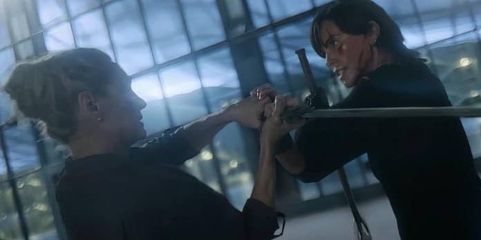 Uma Thurman desata la Katana en la Old Guard 2 y revive las voces de un tercer episodio