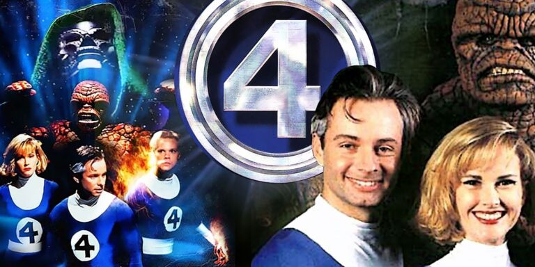 Retor-review-the-fantastic-four- (1994) featured the image of the 1994 FF casting with logo 4 in the background of the film of the film
