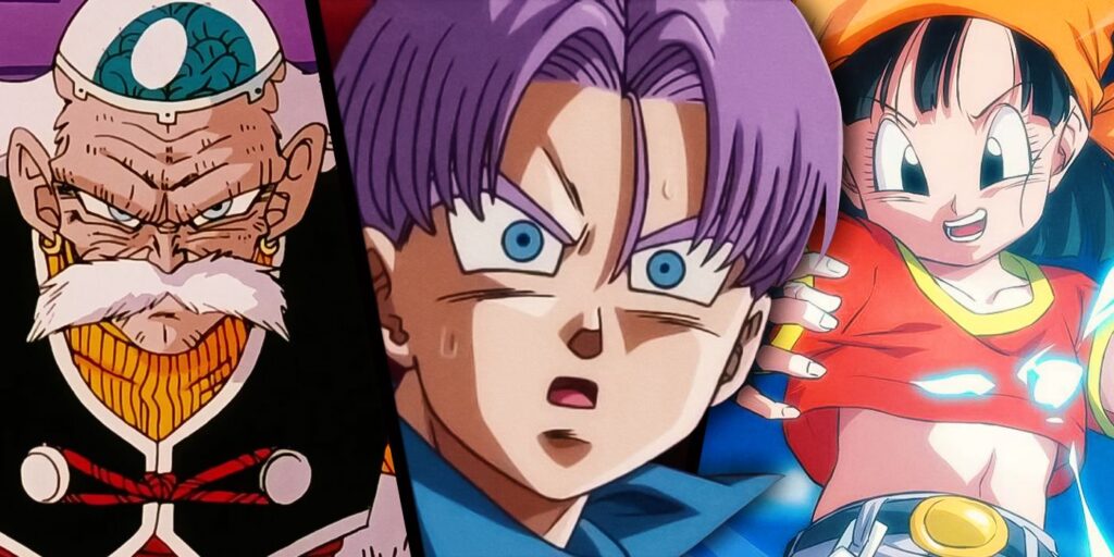 Imágenes de Pan, Dr. Gero y Trunks of Dragon Ball GT