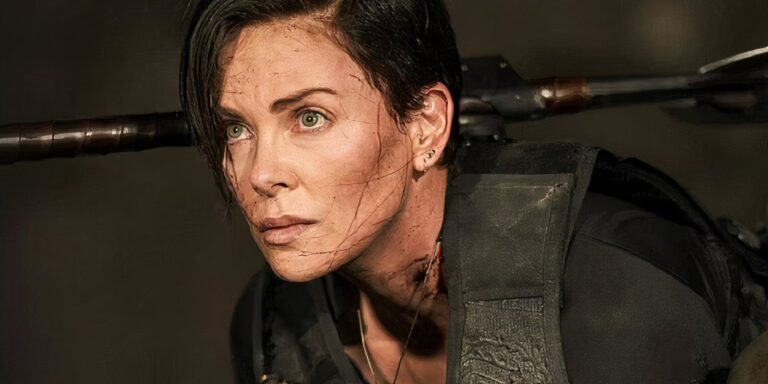 Charlize Theron se usa en la vieja guardia.
