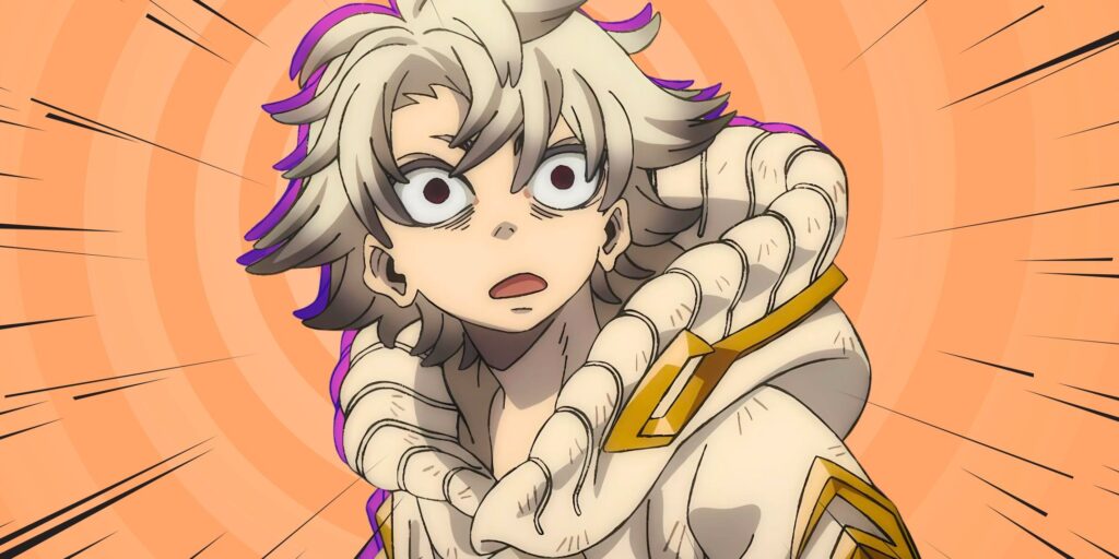 Rudo SegureBreC se ve sorprendido en la serie de anime Gachiakuta