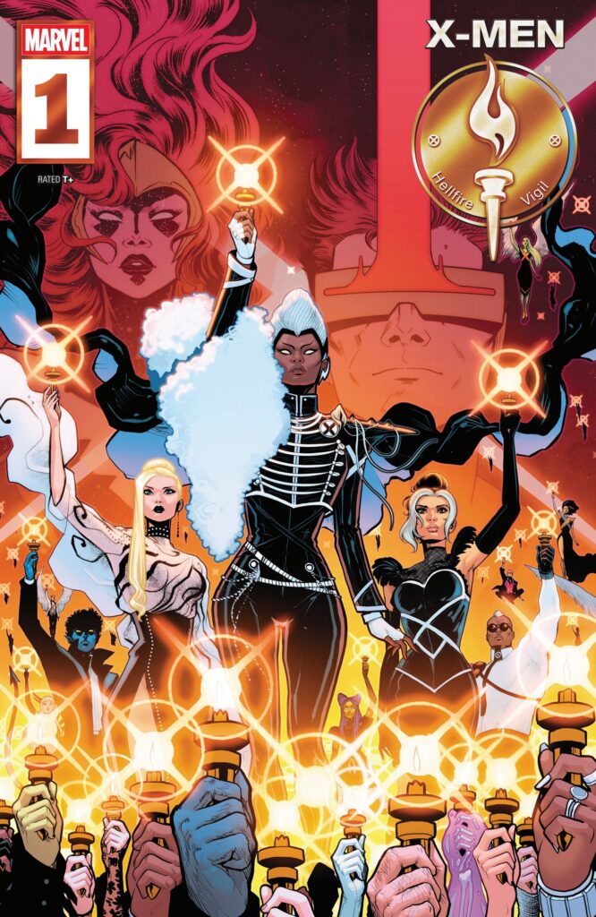 Portada de X-Men: Hellfire Vigil # 1