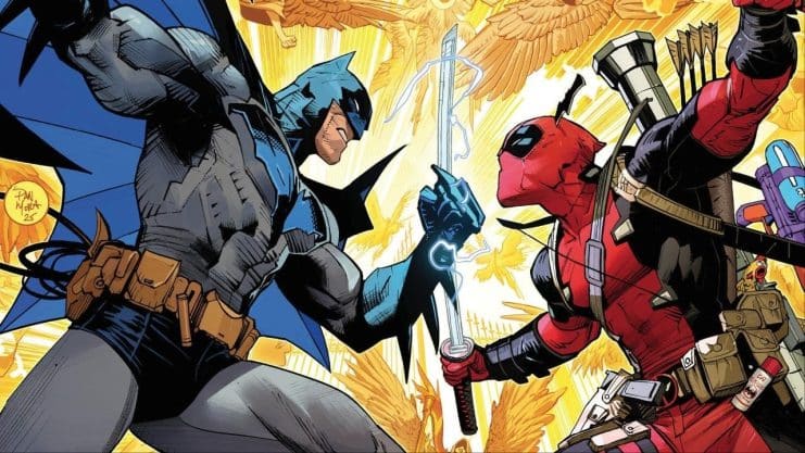 Batman y Deadpool se unen en el crossover más loco que verás este año
