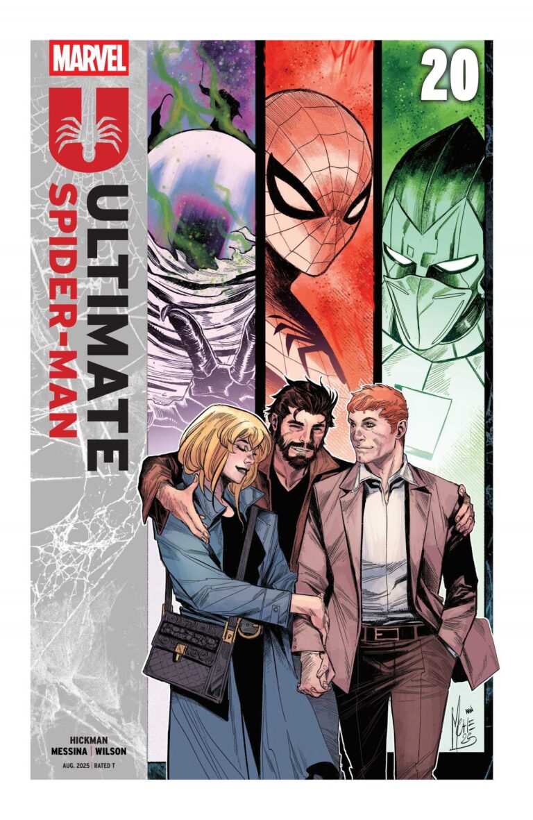 Gwen against Mary Jane as you have never seen her before in Ultimate Spider-Man # 20