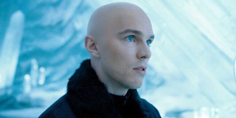 Nicholas Hoult like Lex Luthor de Superman.